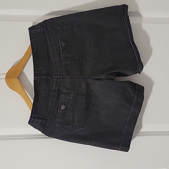Santana Black Denim shorts - Picture 4 of 5
